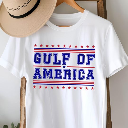 Gulf of America T-Shirt, United States of America Shirt, Gulf of America Unisex Patriot Tee, Gift for Americans, Patriot T Shirt