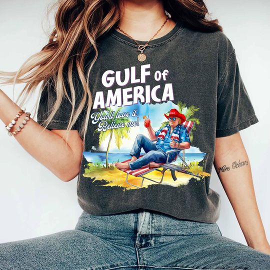 Trump Gulf of America shirt, Gulf of America Trump Tshirt, Trump ocean Shirt, Trump funny tee, MAGA shirt, Republican tee