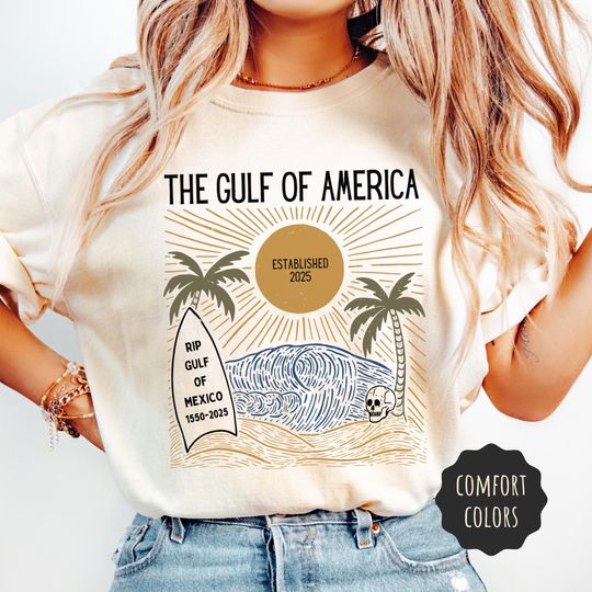 Gulf of America Shirt, Republican Shirt, Trump Gulf of America Shirt, Patriotic Shirt, Golf of America Shirt