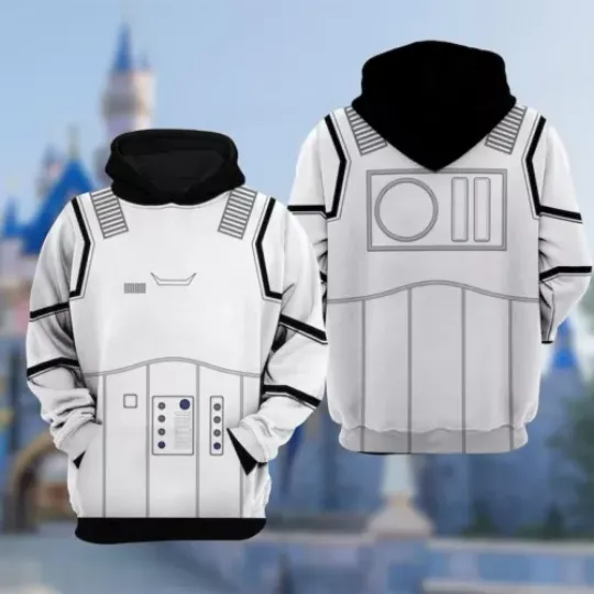Stormtrooper Cosplay Costume Star Wars Fans Gift Hoodie 3D