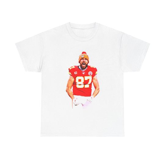 Travis Kelce T-Shirt | Kansas City Chiefs Football Tee | Unisex football Shirt | Chiefs Fan Gift | Gift for Chiefs Fan
