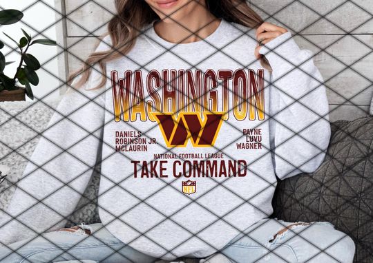 football Divisional round NFC Washington Commanders 2025 Sweater Football playoffs Super Bowl 2025 Take Command