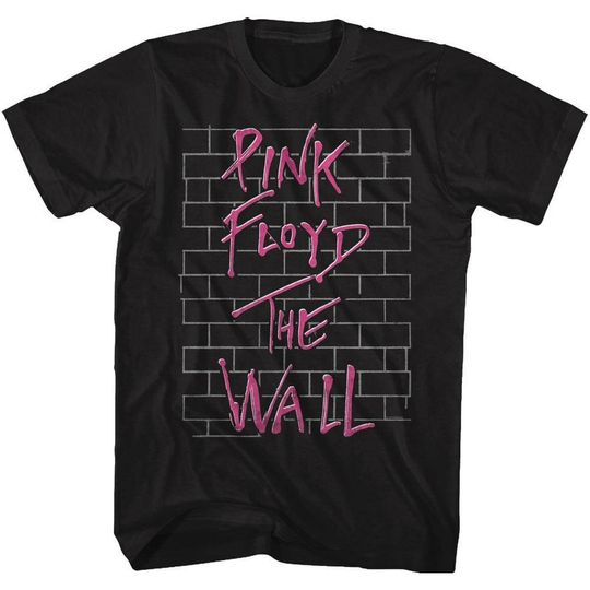 Pink Floyd Classic The Wall Black Tshirt