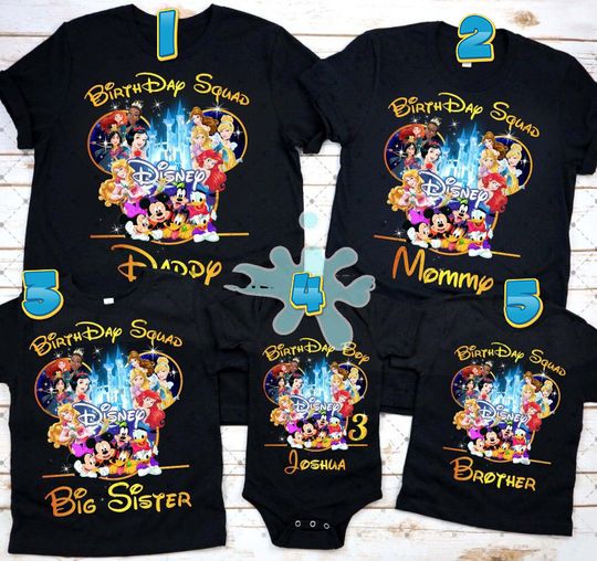 Discover Disney Birthday Mickey Minnie T-Shirt