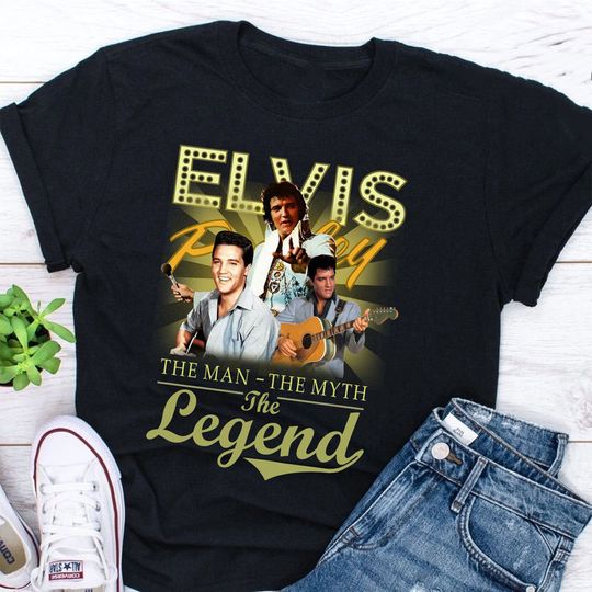 Elvis Presley The Man The Myth The Legend T-shirt