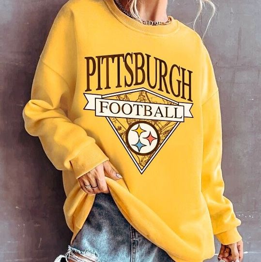 Discover Vintage Pittsburgh Steeler Sweatshirt