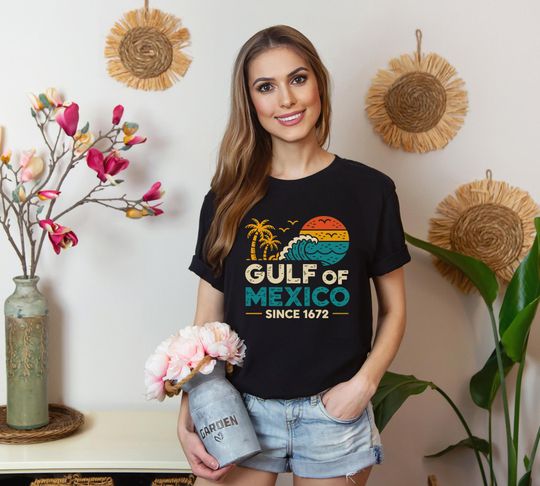 Gulf of Mexico Shirt, Anti Gulf Of America Shirt, Democrat Shirt, Liberal Gifts, Gifts for Democrats, Anti-Fascist Shirt