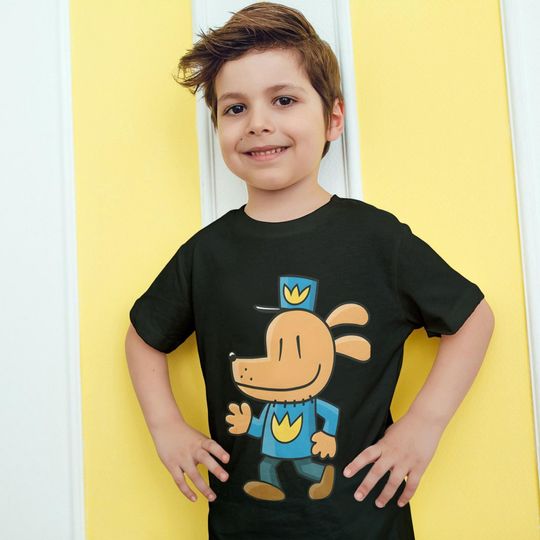 Dog Police Man Designed T-shirt, Dog Man Lovers Fans Birthday Holiday T-shirt Gift, Birthday Party Cloth, Goodie Bag Gift