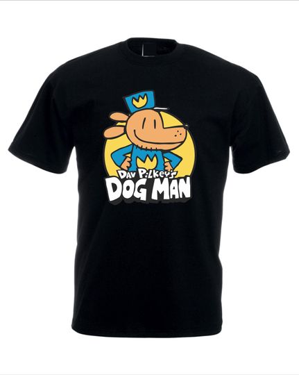 Dog Man Cartoon T-Shirt, Humanoid Animal Dog Tee, World Book Day Shirt, 2025 Comic Story Kids Tee Top