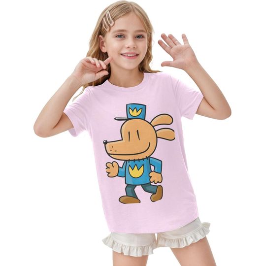 Dog Police Man Designed T-shirt, Dog Man Lovers Fans Birthday Holiday T-shirt Gift, Birthday Party Cloth, Goodie Bag Gift, Unisex