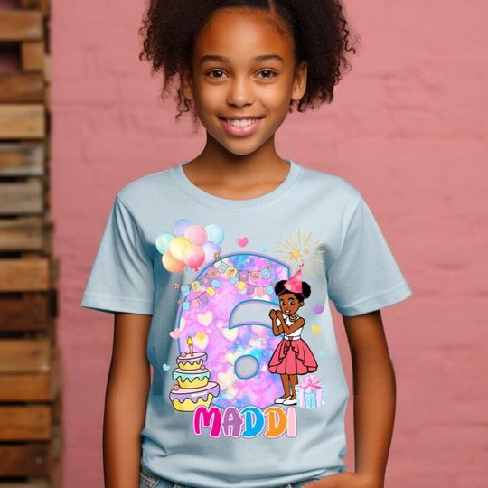 Inspired Gracies birthday Girl shirt character inspired birthday shirts Gracies theme party shirts Corner family Tees Gift for Girl