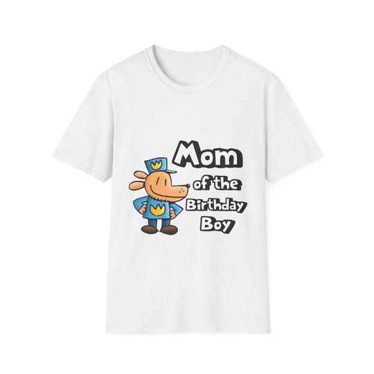 Dog Man Birthday TShirt, Dogman Birthday Tee, Dog Man Personalized, Dogman Mom TShirt, Dog Man Dad TShirt