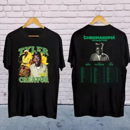2025 Tyler the Creator Chromakopia Tour Shirt, Tyler the Creator Concert T-Shirt
