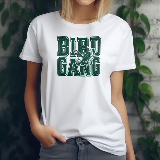 Bird gang  , football  ,  gift ideas, sublimination,  ,  , T-Shirt  football, eagles