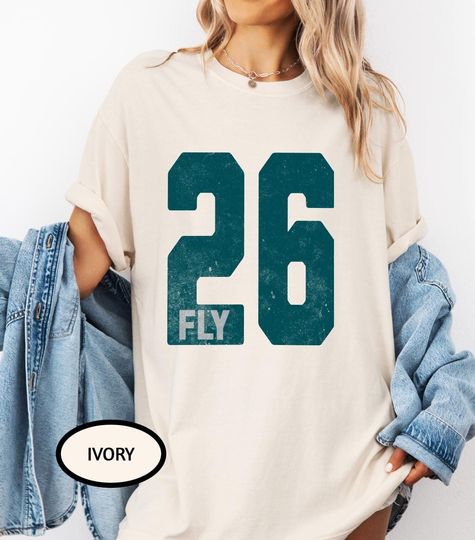 Vintage Eagles Jersey Fly Eagles Shirt Retro Philadelphia Eagles Football Shirt Lets Hunt Eagles Tee Saquon Barkley Shirt Jalen Hurts Shirt