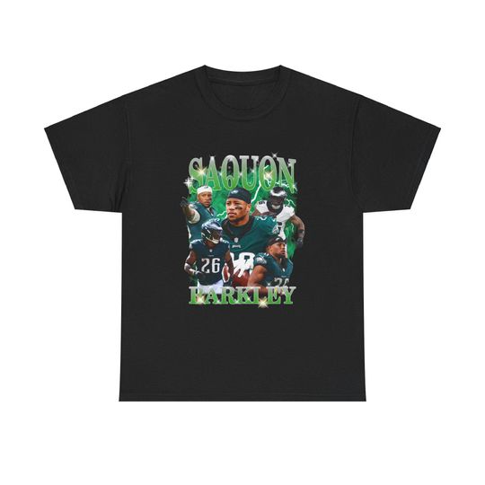 Saquon Barkley Tee | Saquon Barkley | Fly Eagles Fly | No Look Reverse Hurdle | Football | Sports Tee