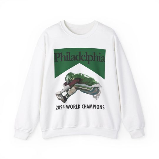 Saquon Barkley Crewneck - Eagles Football Sweater - football Championship Sweatshirt - Philadelphia TShirt - 2024 Bird Gang League Champs