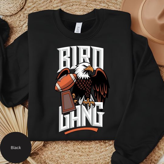 Bird Gang Shirt, Eagles Football Sweatshirt, Philadelphia Eagles Fan Gear, Fly Eagles Fly Hoodie, football Eagles Apparel