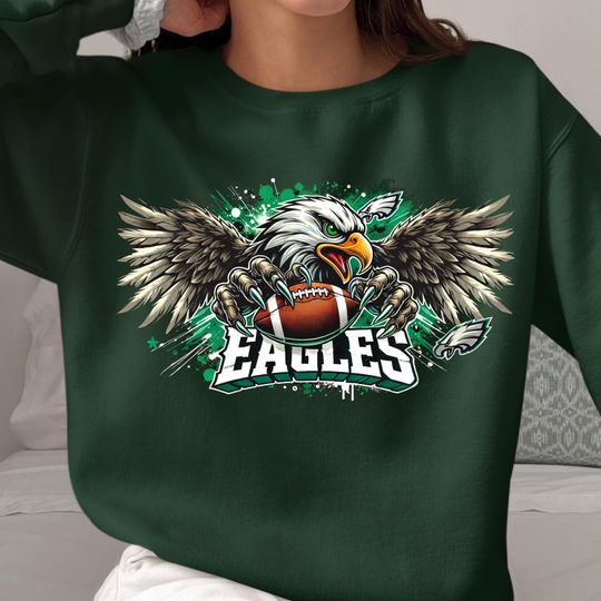 Philadelphia Eagles Sweatshirt & Hoodie, Philadelphia Eagles Shirt, 90s Eagle Shirt, Vintage Philadelphia Football Sweatshirt, Bird Gang