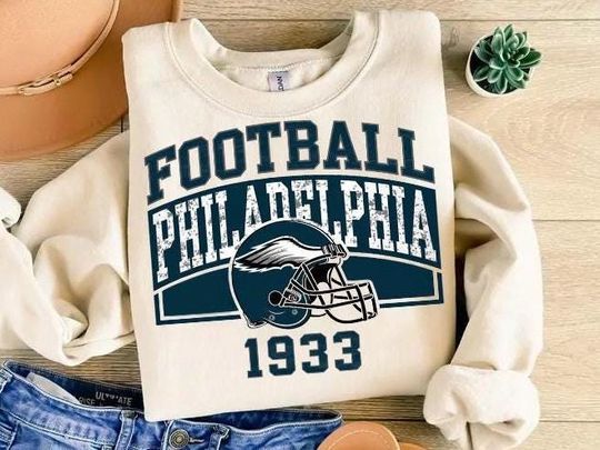 Philadelphia Eagles Sweatshirt - Trendy Bird Gang Football Top, Eagle Shirt - Trendy Philadelphia Football Sweatshirt for Sunday Game Day