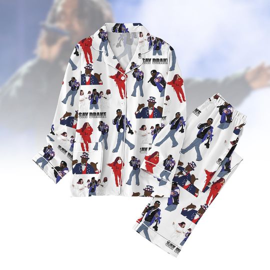 Kendrick Lamar Say Drake Pajamas, Say Drake Meme T-shirt, Kendrick Lamar Tour 2025 Sleepwear, They Not Like Us Pants, Music Fan Gift