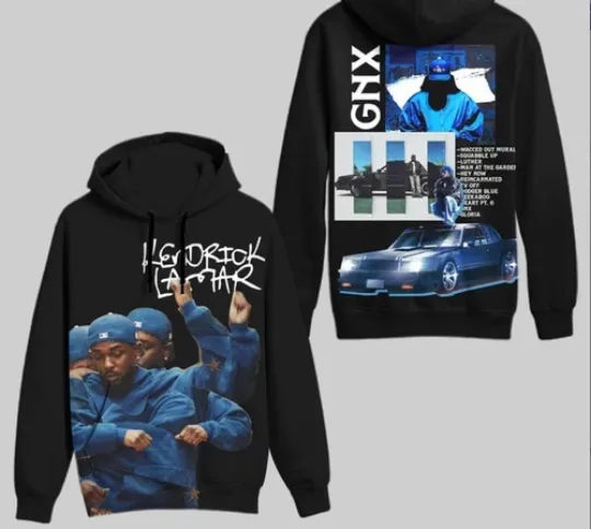 Kendrick Lamar GNX Wacced Out Murals Hoodie  3D