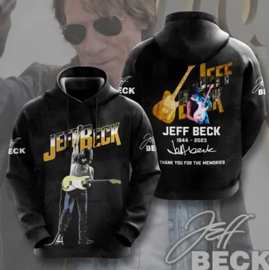 Jeff Beck 3D Hoodie