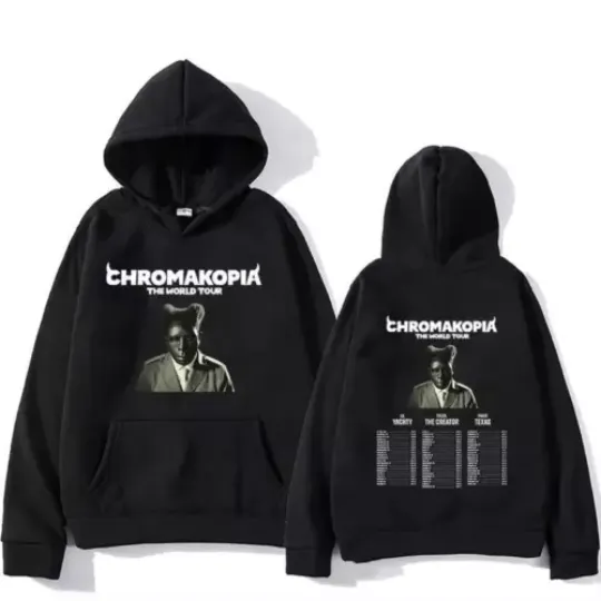 Tyler the Creator Tour 2025 Hoodie Chromakopia Album Men And Women Hoodies