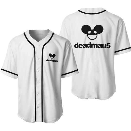 Deadmau5 Baseball Jersey | Polyester Fabric | Regular fit | Casual unisexswear | Suitable for Sports and Outdoors