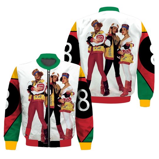 Sa-lt N Pe-pa Jacket 8 B-all Idol Mak-er Salt N Pe-pa Push It Video 90s Bomber