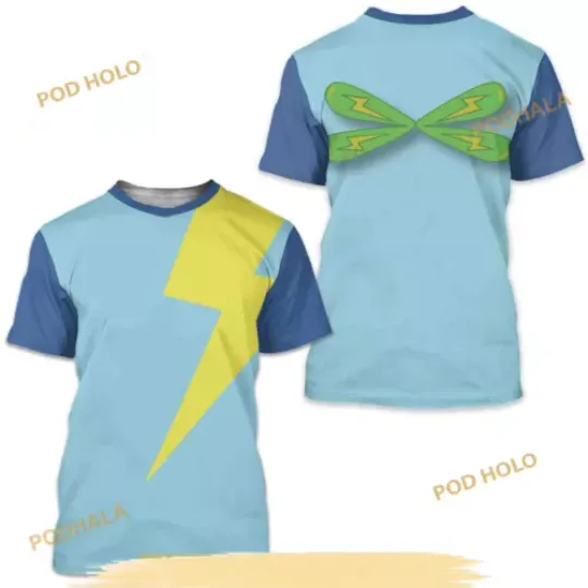 Fairy Jasper Kid 3D Shirt & 8211 Bean Team Halloween Cosplay Costume