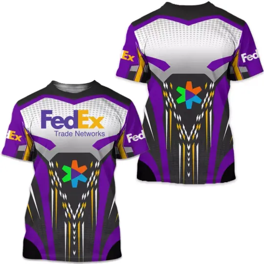 FedEx Trade Networks 3D Tshirt, Gift For Her, Dad