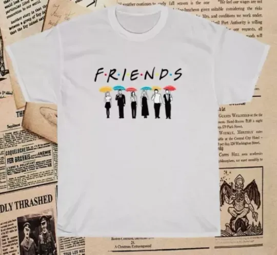 New Friends Tv Show Logo Men'S T-Shirt Funny