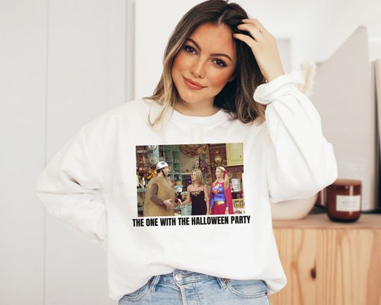 Friends Halloween Party Shirt, Friends Tv Show Shirt, Friendsgiving Shirt, Friends Football, Friends Thanksgiving, Friends Crewneck