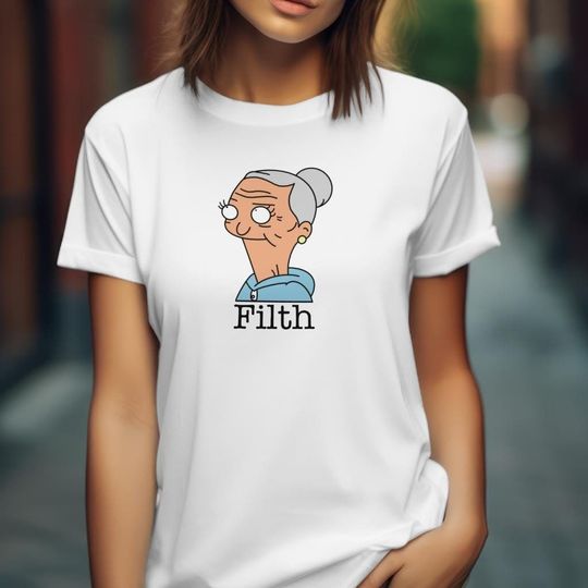 Discover Edith Cranwinkle Filth T-Shirt | Bob's Burgers