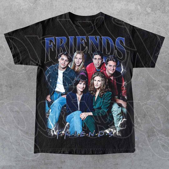 Limited Friends TV Show Vintage T-Shirt, Gift For Woman and Man Unisex T-Shirt