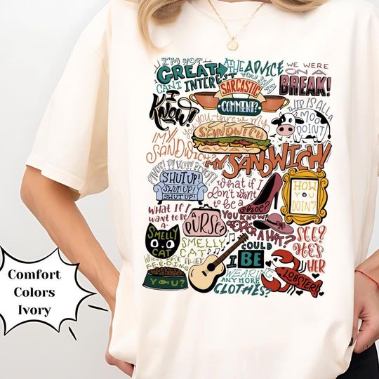 Friends Best Quotes Shirt,  Friends TV show Shirt