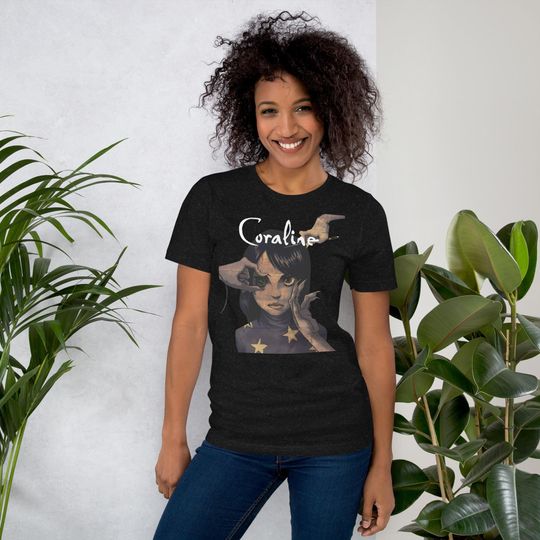 Discover coraline tunnel by Neil Gaiman Fantasy women's T-Shirt, Coraline themed t-shirt, Halloween Apparel