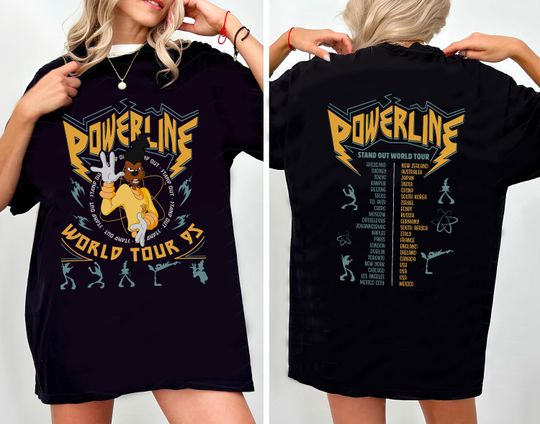 Powerline Goofy Movie Shirt, Vintage Powerline Stand Out Shirt, Goofy Powerline Max Goof, A Goofy Movie Shirt