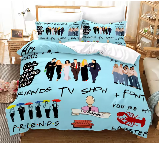 Friends TV Show Bedding Set