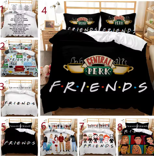 Friends Forever Bedding Set