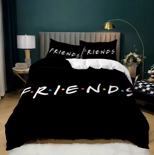 Friends Tv Show Style Bedding Set