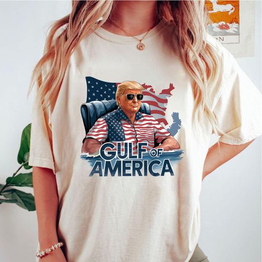 Trump Gulf of America T-Shirt, Gulf of America Tee, Funny Trump Shirt Ideas, Gulf of America Shirt, Gift T-Shirt