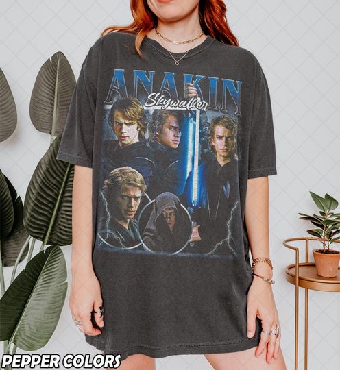 Vintage Anakin Skywalker Shirt, Anakin Skywalker Comfort Colors Shirt, Fan Tee Graphic T-Shirt, Gift For Women and Man Unisex T-Shirt