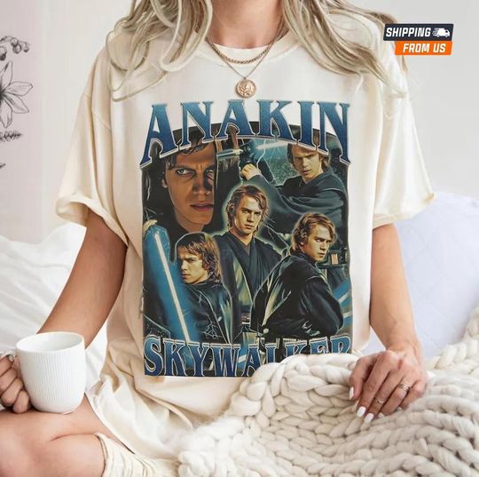 Comfort Colors Anakin Skywalker Shirt, Retro Darth Vader Star Wars Tee, Actor Homage Unisex Shirt, Anakin Skywalker Fan Gift