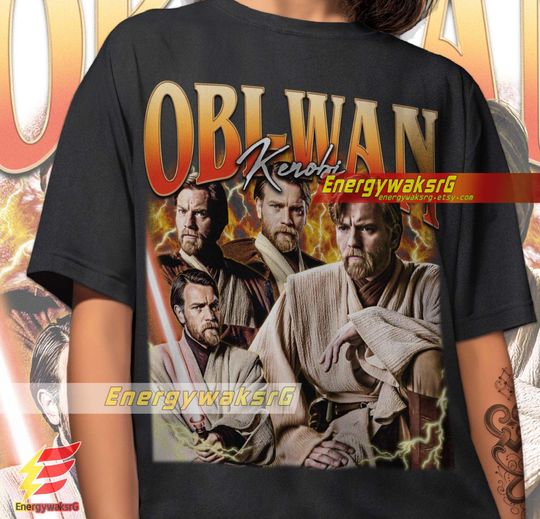 Limited Obi-Wan Kenobi Vintage T-shirt, Star Wars Shirt, Obi-Wan Kenobi Shirt Gift for Woman anda Man, Obi-Wan Kenobi Gifts
