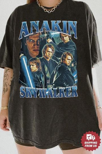 Comfort Colors Anakin Skywalker Shirt, Darth Vader Tee, Dark Jedi T-Shirt, Star Wars Shirt, Star Wars Fan, Revenge Of The Sith Shirts