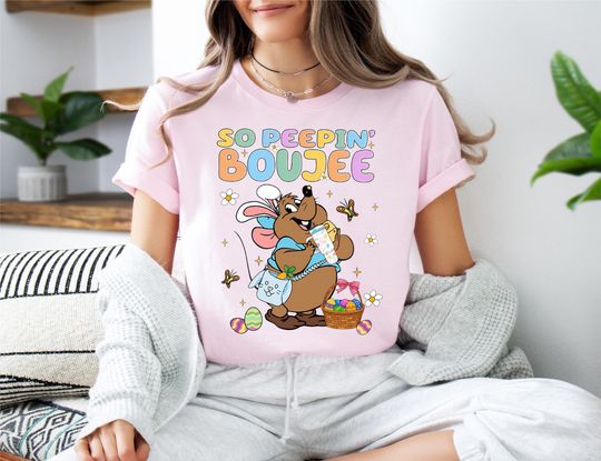 Gus Gus So Peepin' Boujee Shirt, Gus Gus Easter Bunny Shirt , Happy Easter Shirt , Cinde Gus Gus T-Shirt, Easter Day Shirt