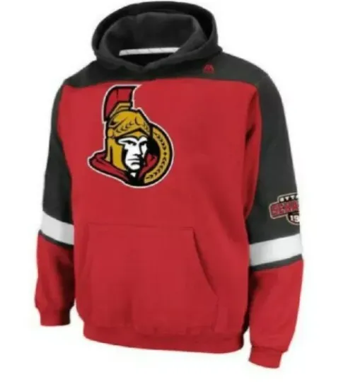 NHL Ottawa Senators Stitched 3D Hoodie