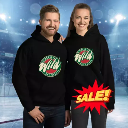 Minnesota Wild Hoodie, Hockey Fan Gear